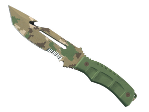 ★ ST™ Survival Knife | Forest DDPAT