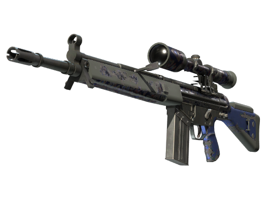 G3SG1 | Violet Murano (Battle-Scarred)