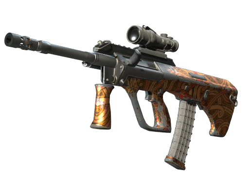 AUG | Flame Jörmungandr (Well-Worn)