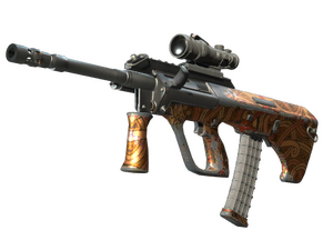 AUG | Flame Jörmungandr (Well-Worn)
