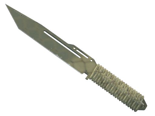 ★ Paracord Knife | Safari Mesh (Well-Worn)
