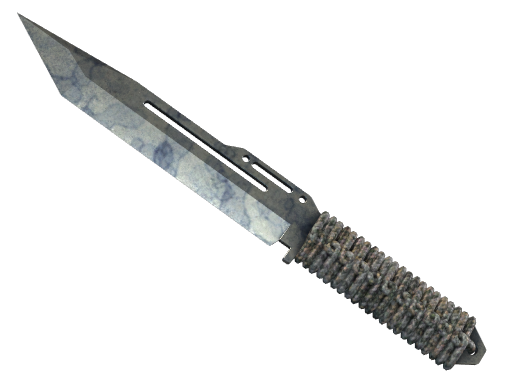 ★ Paracord Knife | Stained (Well-Worn)