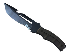 ★ ST™ Survival Knife | Blue Steel