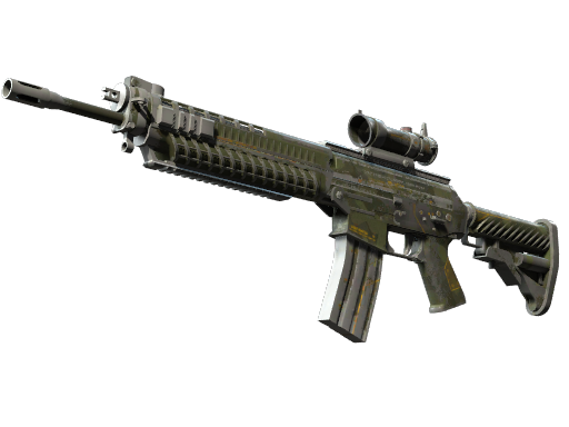 SG 553 | Atlas (Battle-Scarred)