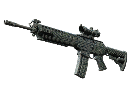 SG 553 | Barricade (Well-Worn)