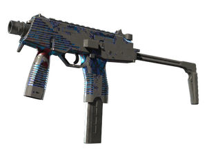 MP9 | Stained Glass (Battle-Scarred)