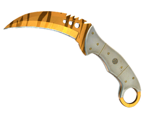 ★ StatTrak™ Talon Knife | Tiger Tooth (Minimal Wear)