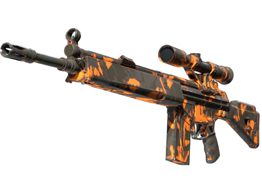 StatTrak™ G3SG1 | Orange Crash (Field-Tested)