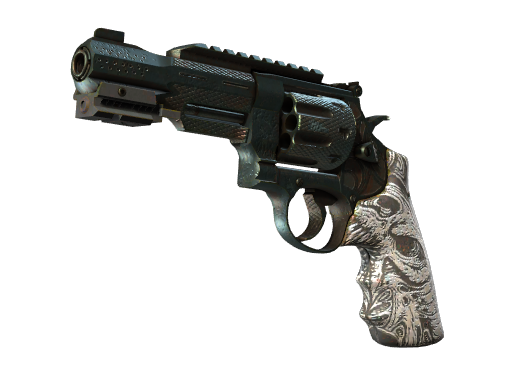 R8 Revolver | Bone Forged (Well-Worn)