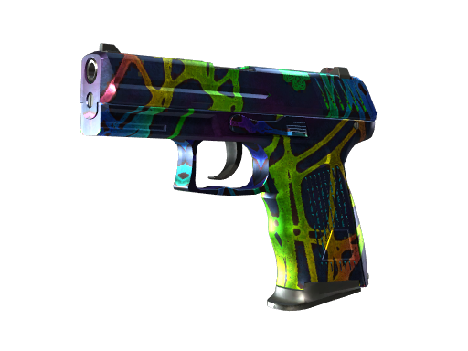 StatTrak™ P2000 | Acid Etched (Well-Worn)
