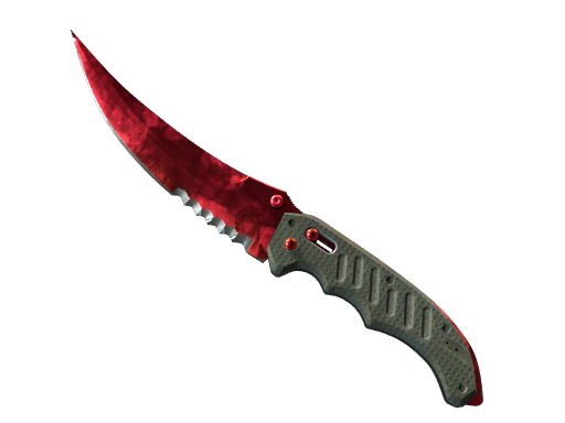 ★ StatTrak™ Flip Knife | Doppler Ruby (Minimal Wear)