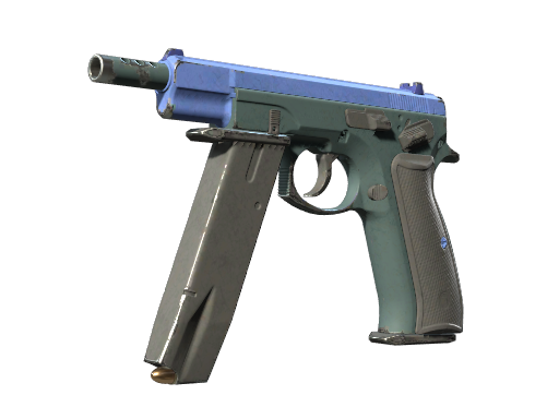 CZ75-Auto | Indigo (Well-Worn)