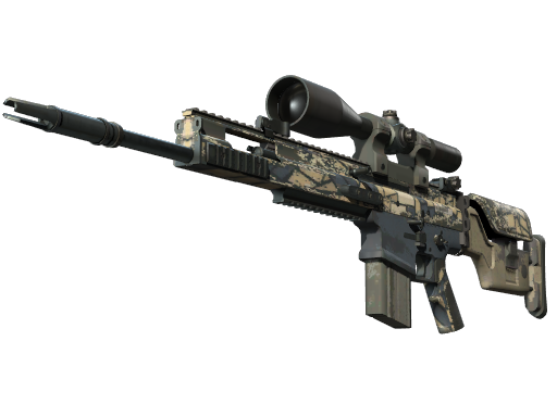SCAR-20 | Stone Mosaico (Well-Worn)