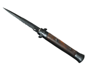 ★ StatTrak™ Stiletto Knife | Damascus Steel (Battle-Scarred)