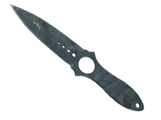 ★ StatTrak™ Skeleton Knife | Night Stripe (Battle-Scarred)
