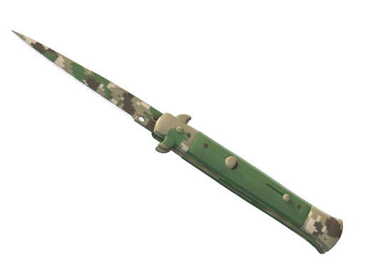★ StatTrak™ Stiletto Knife | Forest DDPAT (Factory New)