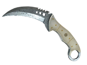 ★ StatTrak™ Talon Knife | Damascus Steel (Well-Worn)