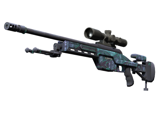 StatTrak™ SSG 08 | Mainframe 001 (Well-Worn)