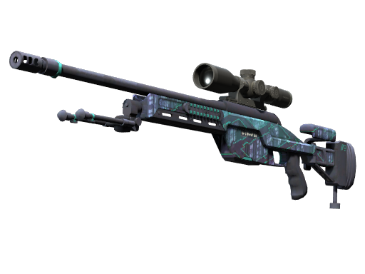 StatTrak™ SSG 08 | Mainframe 001 (Minimal Wear)