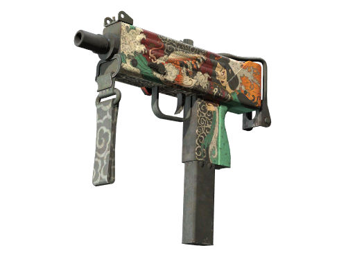 StatTrak™ MAC-10 | Allure (Battle-Scarred)