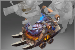 Inscribed Bombtrails and Boomsticks Cart