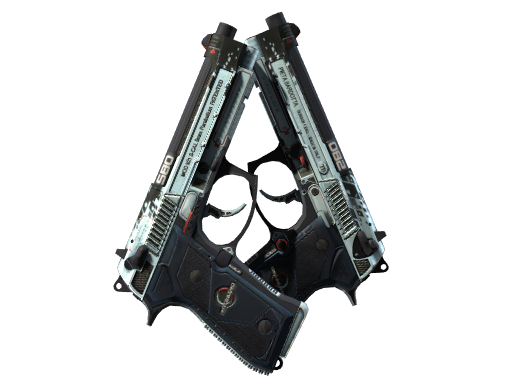 Dual Berettas | Dezastre (Well-Worn)