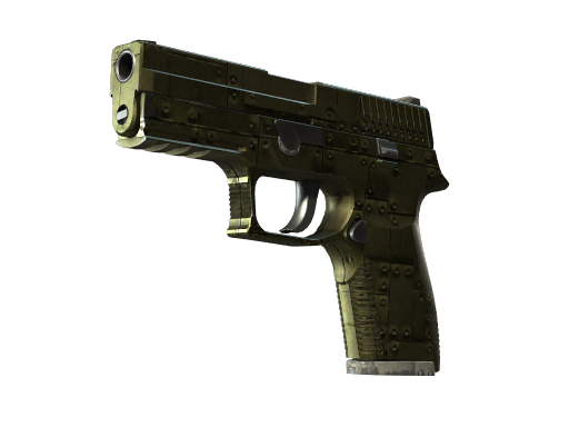 StatTrak™ P250 | Iron Clad (Battle-Scarred)