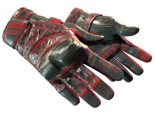 ★ Moto Gloves | Blood Pressure (Well-Worn)