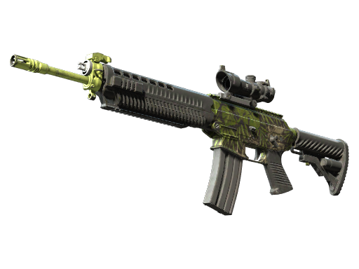 SG 553 | Lush Ruins (Field-Tested)