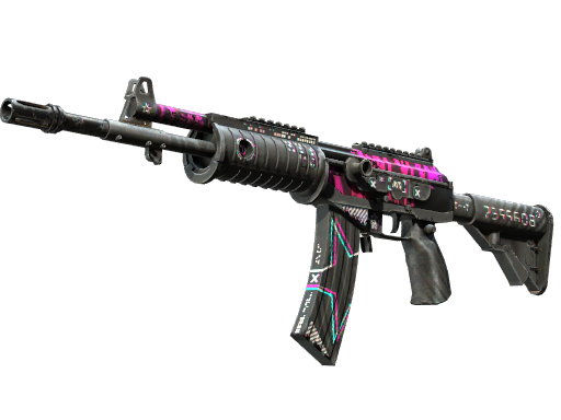 Galil AR | Chromatic Aberration (Battle-Scarred)