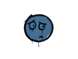 Sealed Graffiti | Worry (Monarch Blue)