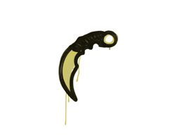 Sealed Graffiti | Karambit (Tracer Yellow)