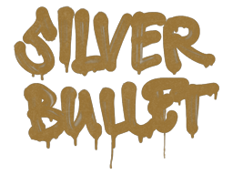 Sealed Graffiti | Silver Bullet (Desert Amber)
