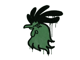 Sealed Graffiti | Cocky (Jungle Green)