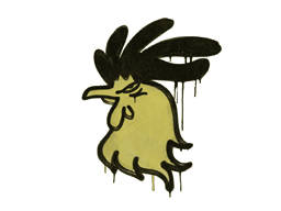 Sealed Graffiti | Cocky (Tracer Yellow)