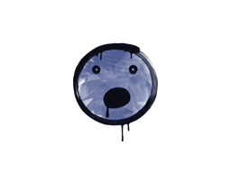 Sealed Graffiti | Speechless (SWAT Blue)