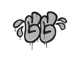 Sealed Graffiti | GGWP (Shark White)