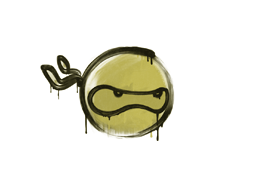 Sealed Graffiti | Ninja (Tracer Yellow)
