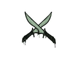 Sealed Graffiti | X-Knives (Cash Green)