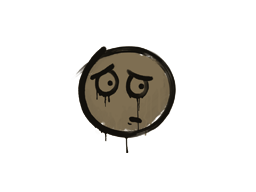 Sealed Graffiti | Worry (Dust Brown)