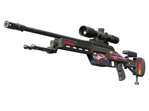 StatTrak™ SSG 08 | Turbo Peek (Battle-Scarred)