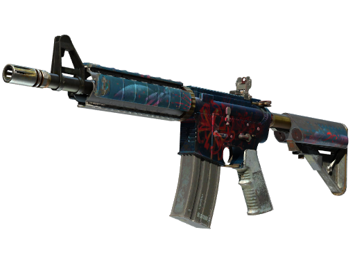 StatTrak™ M4A4 | Spider Lily (Battle-Scarred)