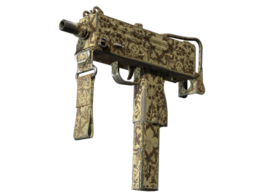 MAC-10 | Sienna Damask (Well-Worn)