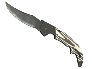 ★ ST™ Falchion Knife | Black Laminate