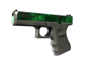 Glock-18 | Gamma Doppler Emerald (Battle-Scarred)