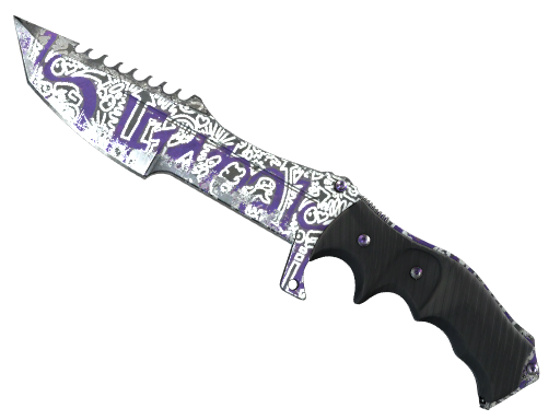 ★ StatTrak™ Huntsman Knife | Freehand (Well-Worn)