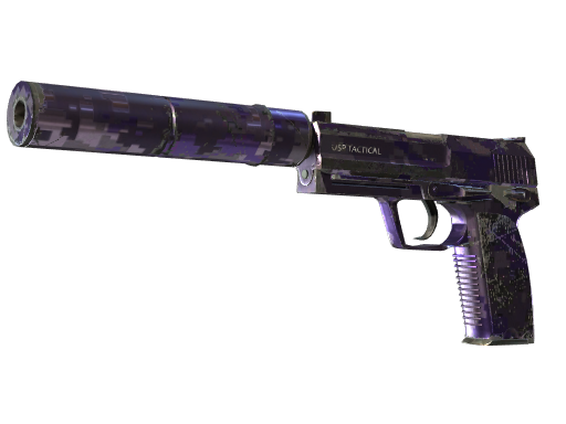 Souvenir USP-S | Purple DDPAT (Well-Worn)