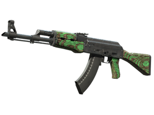 Souvenir AK-47 | Green Laminate
