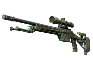 Souvenir SSG 08 | Jungle Dashed