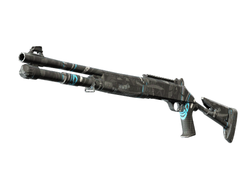Souvenir XM1014 | Blue Tire (Minimal Wear)